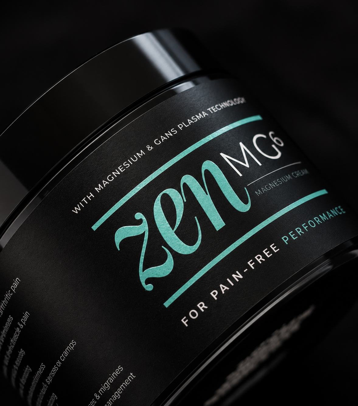 ZEN MG6 label — pharmaceutical-grade magnesium