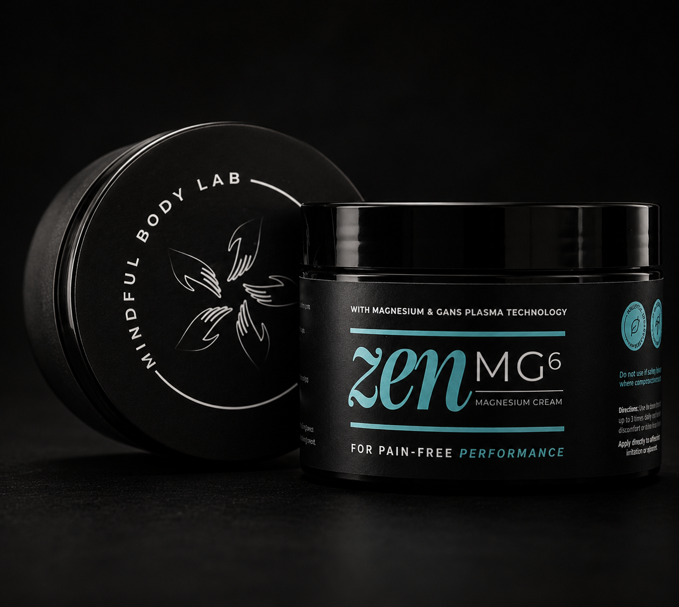 ZEN MG6 open and closed jar